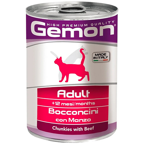 Gemon Chunkies Beef / Консервы Джимон для кошек кусочки Говядины (цена за упаковку), Gemon Chunkies Beef
Gemon Chunkies Beef / Консервы Джимон для кошек кусочки Говядины (цена за упаковку), Gemon Chunkies Beef