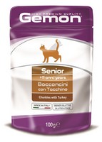 Gemon Senior Chunkies Turkey / Паучи Джимон для Пожилых кошек кусочки Индейки (цена за упаковку), Gemon Senior Chunkies Turkey
Gemon Senior Chunkies Turkey / Паучи Джимон для Пожилых кошек кусочки Индейки (цена за упаковку), Gemon Senior Chunkies Turkey