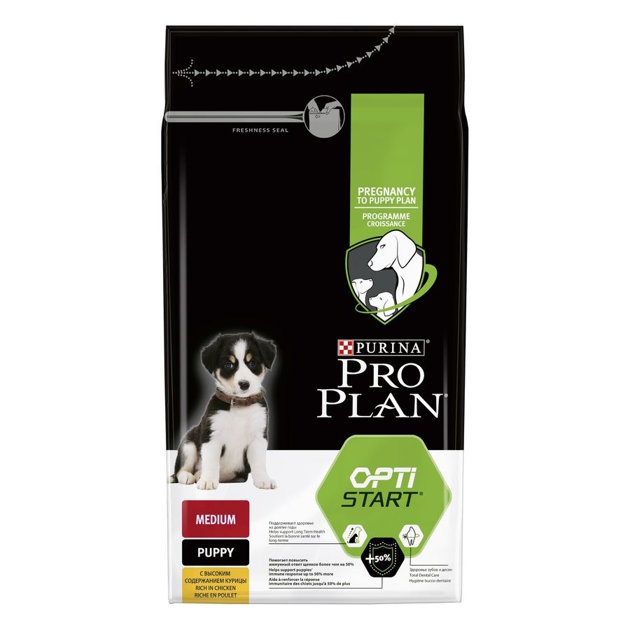 PRO PLAN OPTI START / Сухой корм Пурина Про План для щенков средних пород с курицей, PRO PLAN OPTI START
PRO PLAN OPTI START / Сухой корм Пурина Про План для щенков средних пород с курицей, PRO PLAN OPTI START