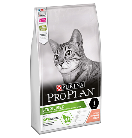Purina Pro Plan Cat Sterilised Salmon OptiRenal / Сухой корм Пурина Про План для Стерилизованных кошек для Поддержания здоровья почек Лосось, Purina Pro Plan Cat Sterilised Salmon OptiRenal
Purina Pro Plan Cat Sterilised Salmon OptiRenal / Сухой корм Пурина Про План для Стерилизованных кошек для Поддержания здоровья почек Лосось, Purina Pro Plan Cat Sterilised Salmon OptiRenal