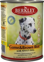 Berkley Adult Venison & Brown Rice / Консервы Беркли для собак Оленина с коричневым рисом (цена за упаковку), Berkley Adult Venison & Brown Rice
Berkley Adult Venison & Brown Rice / Консервы Беркли для собак Оленина с коричневым рисом (цена за упаковку), Berkley Adult Venison & Brown Rice