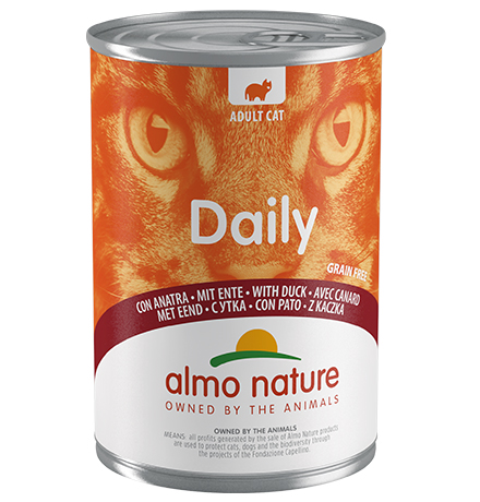 Almo Nature Daily Menu Duck / Консервы Алмо Натюр для кошек Меню с Уткой (цена за упаковку), Almo Nature Daily Menu Duck
Almo Nature Daily Menu Duck / Консервы Алмо Натюр для кошек Меню с Уткой (цена за упаковку), Almo Nature Daily Menu Duck