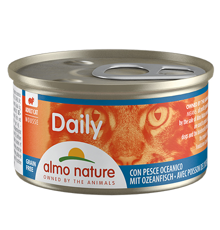 Almo Nature Daily Menu Mousse Oceanic fish / Консервы Алмо Натюр для кошек Нежный мусс Меню с Океанической рыбой (цена за упаковку), Almo Nature Daily Menu Mousse Oceanic fish
Almo Nature Daily Menu Mousse Oceanic fish / Консервы Алмо Натюр для кошек Нежный мусс Меню с Океанической рыбой (цена за упаковку), Almo Nature Daily Menu Mousse Oceanic fish