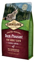 Carnilove Adult Hairball Control Duck & Pheasant / Сухой корм Карнилав для взрослых кошек Утка и Фазан, Carnilove Adult Hairball Control Duck & Pheasant
Carnilove Adult Hairball Control Duck & Pheasant / Сухой корм Карнилав для взрослых кошек Утка и Фазан, Carnilove Adult Hairball Control Duck & Pheasant