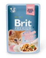 Brit Premium Gravy Chiсken fillets for kitten / Паучи Брит Премиум для Котят Кусочки из Куриного филе в соусе (цена за упаковку), Brit Premium Gravy Chiсken fillets for kitten
Brit Premium Gravy Chiсken fillets for kitten / Паучи Брит Премиум для Котят Кусочки из Куриного филе в соусе (цена за упаковку), Brit Premium Gravy Chiсken fillets for kitten