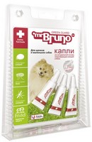 mr Bruno / Капли Мистер Бруно для Щенков и Маленьких собак весом менее 10 кг Репеллентные 1 мл, mr Bruno
mr Bruno / Капли Мистер Бруно для Щенков и Маленьких собак весом менее 10 кг Репеллентные 1 мл, mr Bruno