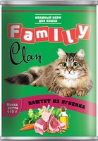 Clan Family / Консервы Клан для кошек паштет из Телятины (цена за упаковку), Clan Family
Clan Family / Консервы Клан для кошек паштет из Телятины (цена за упаковку), Clan Family