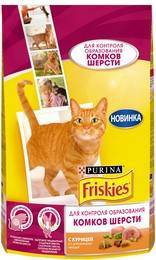 Friskies / Сухой корм Фрискис для кошек Контроль образования комков шерсти Курица, Friskies
Friskies / Сухой корм Фрискис для кошек Контроль образования комков шерсти Курица, Friskies