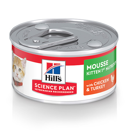 Hills Kitten Mousse Chicken & Turkey / Консервы Хиллс для Котят Мусс с Курицей и Индейкой (цена за упаковку), Hills Kitten Mousse Chicken & Turkey
Hills Kitten Mousse Chicken & Turkey / Консервы Хиллс для Котят Мусс с Курицей и Индейкой (цена за упаковку), Hills Kitten Mousse Chicken & Turkey