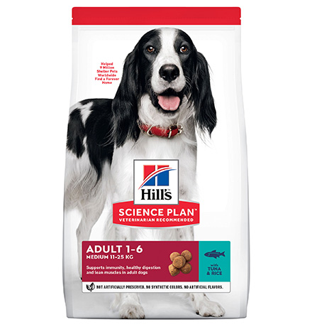 Hills Science Plan Adult 1-6 Medium Tuna & Rice / Сухой корм Хиллс для собак Средних пород Тунец с рисом, Hills Science Plan Adult 1-6 Medium Tuna & Rice
Hills Science Plan Adult 1-6 Medium Tuna & Rice / Сухой корм Хиллс для собак Средних пород Тунец с рисом, Hills Science Plan Adult 1-6 Medium Tuna & Rice