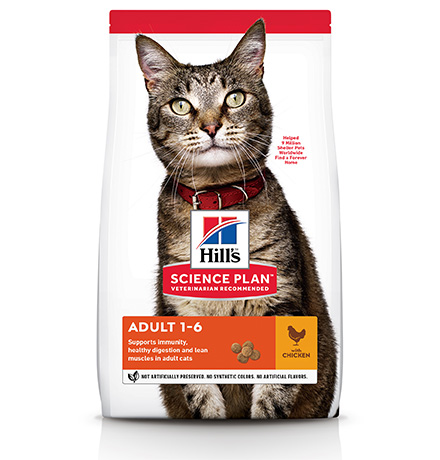 Hills Science Plan Adult Chicken / Сухой корм Хиллс для кошек Курица, Hills Science Plan Adult Chicken
Hills Science Plan Adult Chicken / Сухой корм Хиллс для кошек Курица, Hills Science Plan Adult Chicken