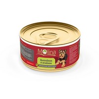 Molina / Консервы Молина для собак Цыпленок с ягненком в желе (цена за упаковку), Molina
Molina / Консервы Молина для собак Цыпленок с ягненком в желе (цена за упаковку), Molina
