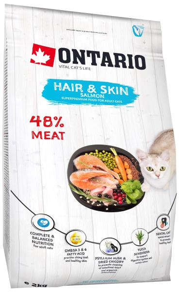 Ontario Hair & Skin / Сухой корм Онтарио для кошек Здоровье Кожи и Шерсти с Лососем, Ontario Hair & Skin
Ontario Hair & Skin / Сухой корм Онтарио для кошек Здоровье Кожи и Шерсти с Лососем, Ontario Hair & Skin