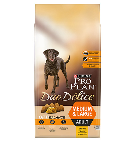 PRO PLAN DUO DELICE / Сухой корм Пурина Про План для взрослых собак средних и крупных пород с курицей, PRO PLAN DUO DELICE
PRO PLAN DUO DELICE / Сухой корм Пурина Про План для взрослых собак средних и крупных пород с курицей, PRO PLAN DUO DELICE