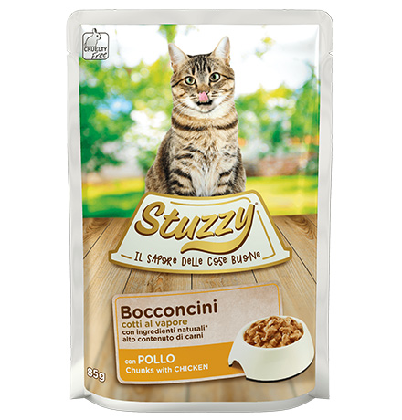 Stuzzy Bocconcini / Паучи Штуззи для кошек кусочки Курицы в соусе (цена за упаковку), Stuzzy Bocconcini
Stuzzy Bocconcini / Паучи Штуззи для кошек кусочки Курицы в соусе (цена за упаковку), Stuzzy Bocconcini