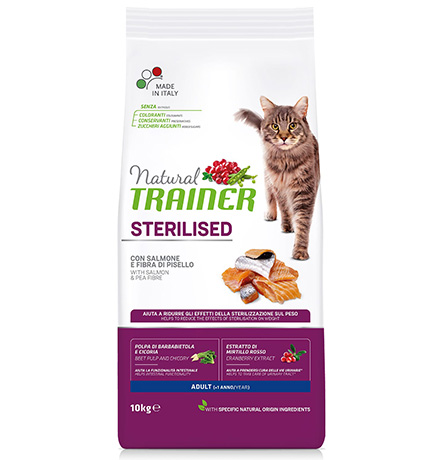 Trainer Natural Adult Sterilised / Сухой корм Трейнер Нейчерал для Стерилизованных кошек Лосось, Trainer Natural Adult Sterilised
Trainer Natural Adult Sterilised / Сухой корм Трейнер Нейчерал для Стерилизованных кошек Лосось, Trainer Natural Adult Sterilised