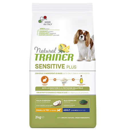 Trainer Natural Sensitive Plus No Grain Mini Adult / Сухой Беззерновой корм Трейнер для собак Мелких пород Кролик, Trainer Natural Sensitive Plus No Grain Mini Adult
Trainer Natural Sensitive Plus No Grain Mini Adult / Сухой Беззерновой корм Трейнер для собак Мелких пород Кролик, Trainer Natural Sensitive Plus No Grain Mini Adult