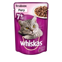 Whiskas 7+ / Паучи Вискас для Пожилых кошек рагу Ягненок (цена за упаковку), Whiskas 7+
Whiskas 7+ / Паучи Вискас для Пожилых кошек рагу Ягненок (цена за упаковку), Whiskas 7+