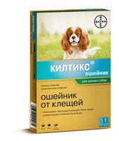 Купить Bayer Килтикс / Ошейник от Клещей для собак Мелких пород за 930.00 ₽