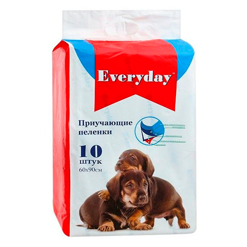 Everyday / Впитывающие пеленки для животных Гелевые 10 шт