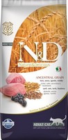 

Farmina N&D Ancestral Grain Adult Spelt Oats Lamb & Blueberry / Сухой Низкозерновой корм Фармина для взрослых кошек Ягненок с Черникой, Farmina N&D Ancestral Grain Adult Spelt Oats Lamb & Blueberry