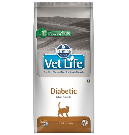 Farmina Vet Life Diabetic / Лечебный корм Фармина для кошек при Сахарном диабете