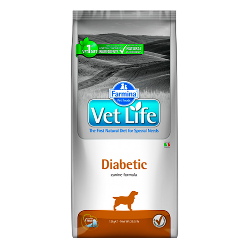 Farmina Vet Life Diabetic / Лечебный корм Фармина для собак при Диабете 