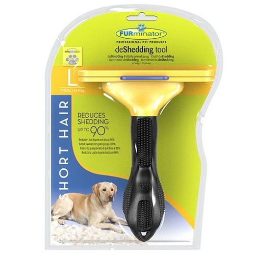 FURminator Short Hair Large Dog / Фурминатор для Собак Крупных Короткошерстных пород 10 см 