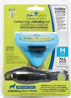 FURminator FURflex Comfort Edge deShedding Tool Medium Dog / Комплект Фурминатор Фурфлекс против Линьки для Средних собак