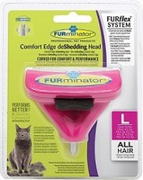 FURminator FURflex Comfort Edge deShedding Head Large Cat / Насадка Фурминатор Фурфлекс против Линьки для Больших кошек 