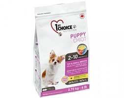 1st Choice Puppy Toy & Small Breeds / Сухой корм Фёст Чойс для Щенков Декоративных пород Ягненок Рыба Рис