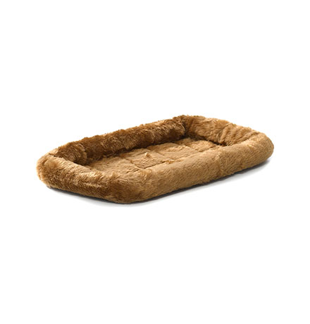 

MidWest Quiet Time Pet Bed / Лежанка Мидвест Меховая Коричневая, MidWest Quiet Time Pet Bed