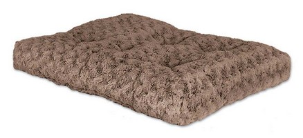 Купить MidWest Ombre' Mocha Swirl Fur Pet Bed / Лежанка Мидвест с завитками Плюшевая Мокко за 1230.00 ₽