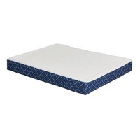 MidWest Quiet Time Couture Paxton Reversible Pad Лежанка Мидвест для собак Ортопедическая двусторонняя ФлисТекстиль Синяя 2340₽