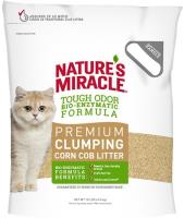 8in1 Nature's Miracle Premium Clumping Corn Cob Litter / 8в1 Наполнитель кукурузный для кошачьего туалета комкующийся 4,5 кг