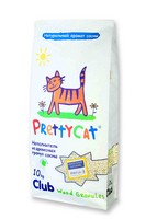 PrettyCat Wood Granules / Наполнитель для кошачьего туалета ПриттиКэт Вуд Гранулс Древесный 