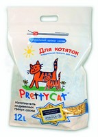 PrettyCat Wood Granules / Наполнитель для кошачьего туалета ПриттиКэт Вуд Гранулс Древесный для Котят