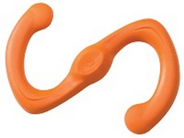 West Paw Zogoflex Bumi L / Игрушка Вест По Зогофлекс для собак Перетяжка Оранжевая 