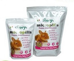 

Fiory Micropills Baby Rabbits / Корм Фиори для крольчат 1-10 месяцев, Fiory Micropills Baby Rabbits