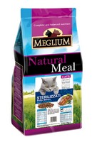 Meglium Sterilizzato Neutered Chicken Fish / Сухой корм Меглиум для Стерилизованных кошек Курица Рыба