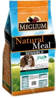 Купить Meglium Sensible / Сухой корм Меглиум для взрослых собак с Чувствительным пищеварением Ягненок Рис за 1416.00 ₽