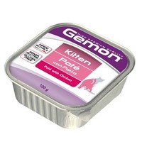 Gemon Kitten Pate Chicken / Консервы Джимон для Котят Паштет Курица (цена за упаковку)