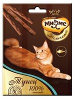 

Мнямс Деликатес Лакомство для кошек Лакомые палочки 9 см Тунец