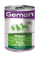 Купить Gemon Adult Pate Lamb / Консервы Джимон для собак Паштет Ягненок (цена за упаковку) за 3600.00 ₽