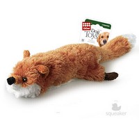 GiGwi Dog Toys / Игрушка Гигви для собак Лиса с большой пищалкой 
