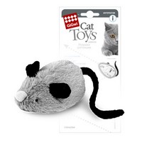 GiGwi Cat Toys / Игрушка Гигви для кошек Интерактивная Мышка со звуковым чипом (реагирует на прикосновение лапы кошки)