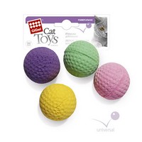 GiGwi Cat Toys / Игрушка Гигви для кошек 4 мячика в упаковке