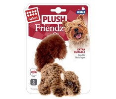 GiGwi Dog Plush Friendz / Игрушка Гигви для собак Белка с пищалкой 