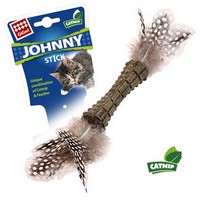 Купить GiGwi Cat Johnny Stick / Игрушка Гигви для кошек Прессованная кошачья мята и Перья за 240.00 ₽