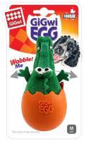 Купить GiGwi Dog GiGwi EGG / Игрушка Гигви для собак Крокодил в яйце с пищалкой за 610.00 ₽